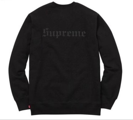 Supreme Slayer Cutter Crewneck Black – CURATEDSUPPLY.COM