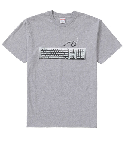 Supreme Keyboard Tee Heather Grey