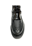Mastermind George Cox 15238 V Zip D Ring Chukka size 8.5 UK. Black Leather. US 9