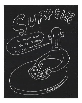 Supreme Daniel Johnston Pizza Sticker