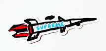 Supreme Rocket Sticker