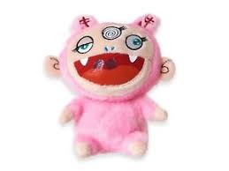 TAKASHI MURAKAMI SEATED KIKI SMALL PLUSH DOLL